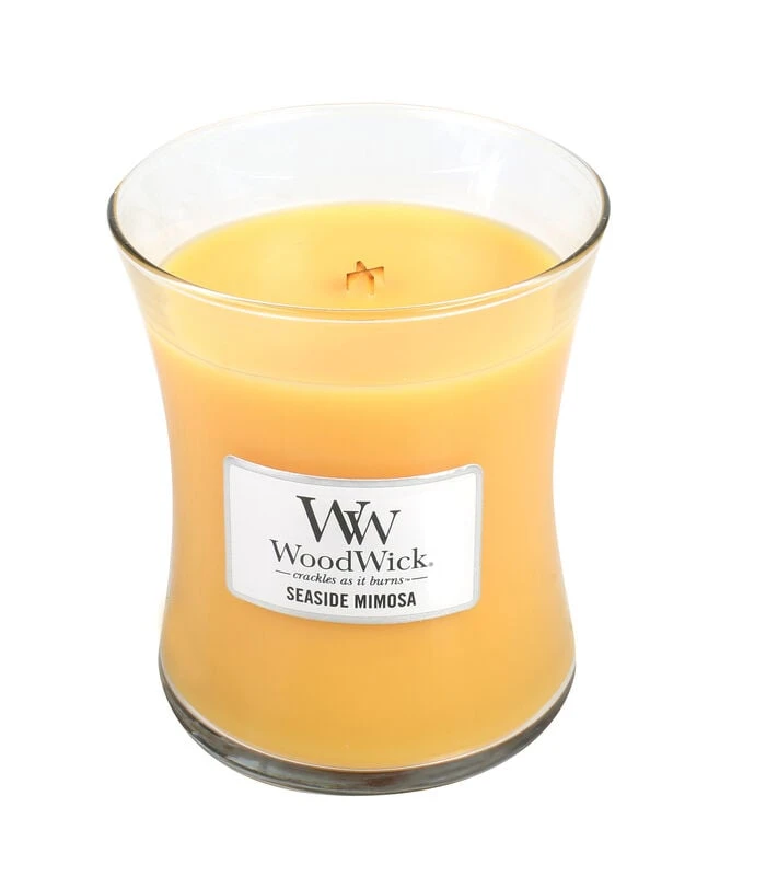 WoodWick Kaars Seaside Mimosa Medium 1 WoodWick Kaars Seaside Mimosa Medium