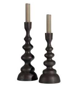 BePureHome Twisted Kandelaar - Metaal - Brons - 28x10x10 -Kaarsen Voor Thuis 0eda9d2315b2445fb69980271b9a78f5