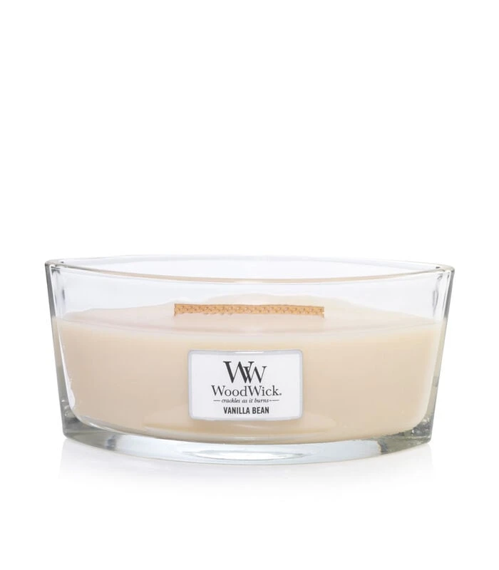 WoodWick Kaars Vanilla Bean Ellipse 1 WoodWick Kaars Vanilla Bean Ellipse