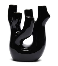 Staand Beeld Koraal Rif, Deco Accessoire - Mnemba Coral Ree - Zwart