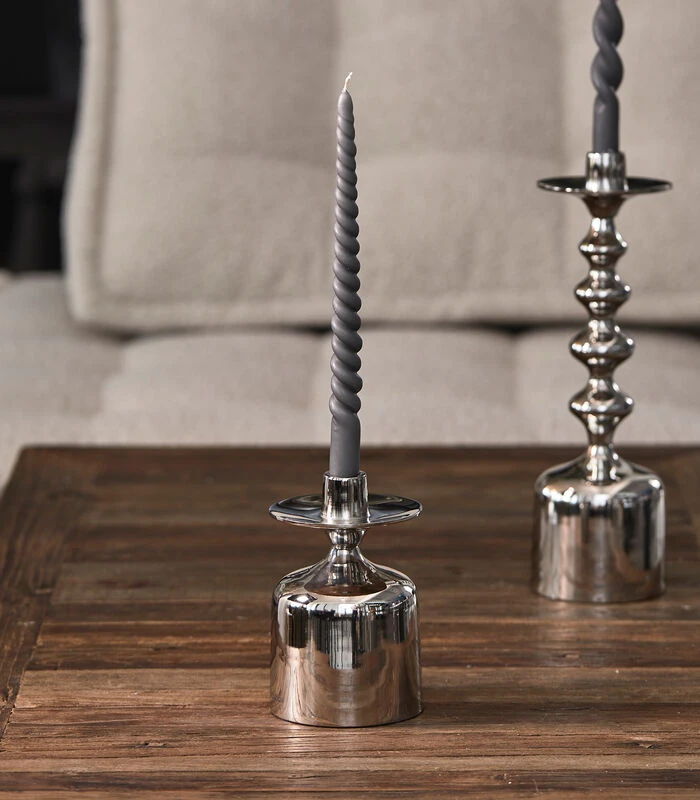 Kandelaar RM Quinevere Zilver 2 Kandelaar RM Quinevere Zilver - Afbeelding 2