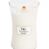 WoodWick Kaars White Teak Large Kaars
