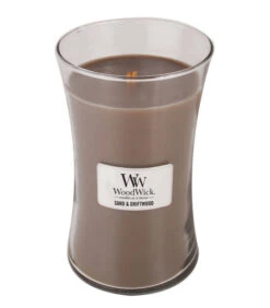 WoodWick Kaars Sand & Driftwood Large
