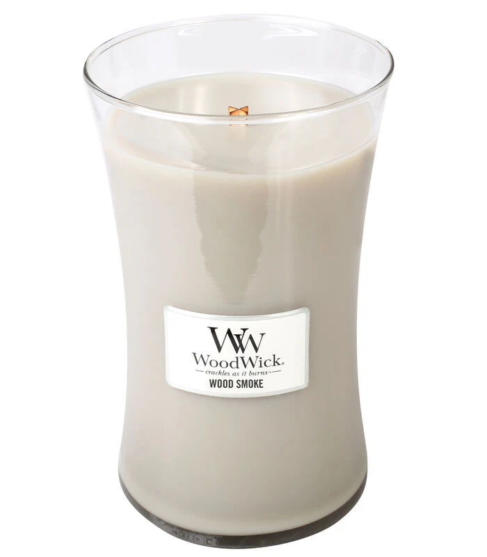 WoodWick Kaars Wood Smoke Large 1 WoodWick Kaars Wood Smoke Large