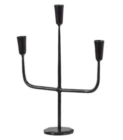 Exclusive Sean Kandelaar 3 - Metaal - Zwart - 40x29x10 -Kaarsen Voor Thuis 6baa77056f16427da67db20226168e91