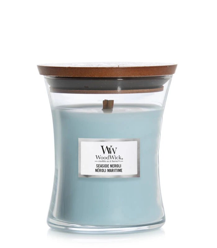 WoodWick Kaars Seaside Neroli Medium 1 WoodWick Kaars Seaside Neroli Medium