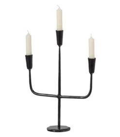 Exclusive Sean Kandelaar 3 - Metaal - Zwart - 40x29x10 -Kaarsen Voor Thuis 8af9335df5714dd68718611919c526c0