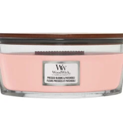 WoodWick Kaars Pressed Blooms & Patchouli Ellipse