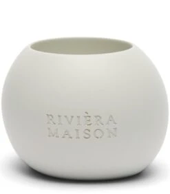 Waxinelichthouder 2 Stuks - RM Oriental Pearl Votive Maat S - Beige