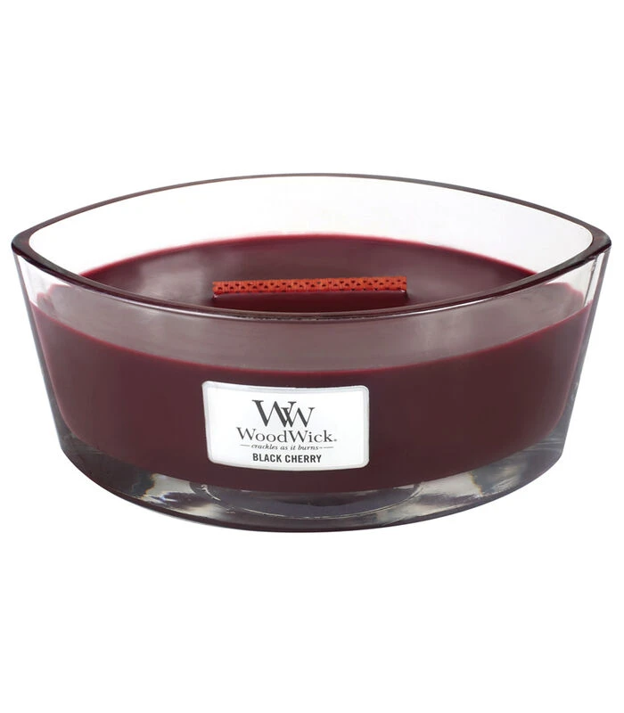 WoodWick Kaars Black Cherry Ellipse 1 WoodWick Kaars Black Cherry Ellipse