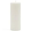 Kaarsen - Pillar Candle ECO Off-white 10x10 - Wit - Set Van 2 Stuks