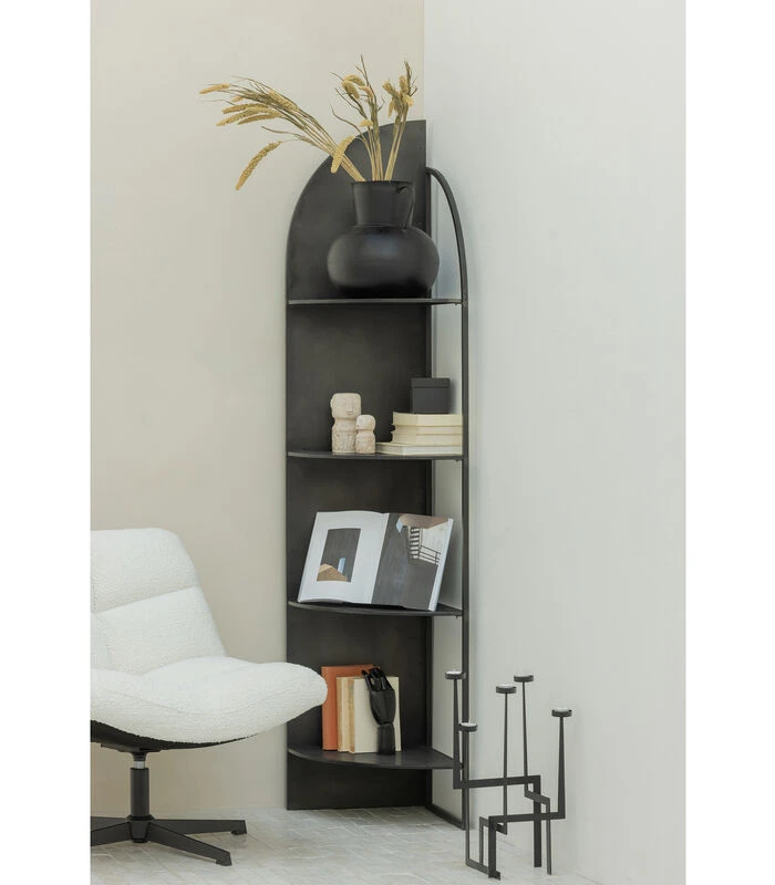 Dash Kandelaar - Metaal - Zwart - 51x30x30 3 Dash Kandelaar - Metaal - Zwart - 51x30x30 - Afbeelding 3