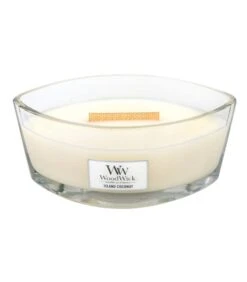 WoodWick Kaars Island Coconut Ellipse