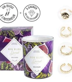 Geurkaars Vijg Met Gouden Messing Ring -Kaarsen Voor Thuis c2174c9f19574f84bd9bab8648dd4c80