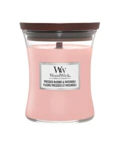 WoodWick Kaars Pressed Blooms & Patchouli Medium