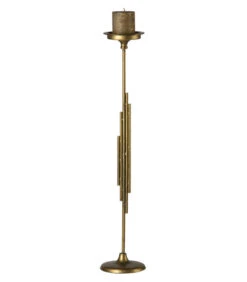 BePureHome Luminary Kandelaar - Metaal - Antique Brass - 75x15x15 -Kaarsen Voor Thuis d5f5d5cd054c4e50b28d974a432a912d