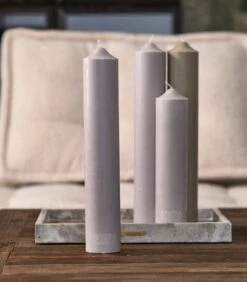 Stompkaars RM Rustic Grijs - 7x40 Cm 3 Stompkaars RM Rustic Grijs - 7x40 Cm -Kaarsen Voor Thuis f1cfe54e4af643108773e274e933fbc7